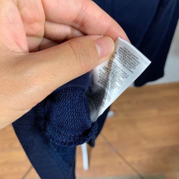 Michael Kors Women's Long-Sleeve Full-Zip Jacket Blue Color Size L - Picture 7 of 8